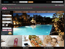 Tablet Screenshot of julianahotels.com